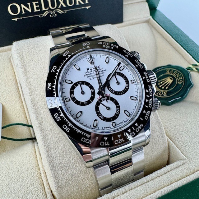 Rolex Daytona White "Panda" 116500LN Year 2018