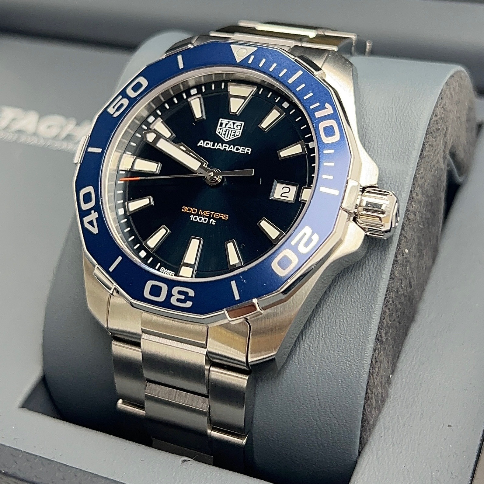 TAG Heuer Aquaracer 300M Blue WAY111C