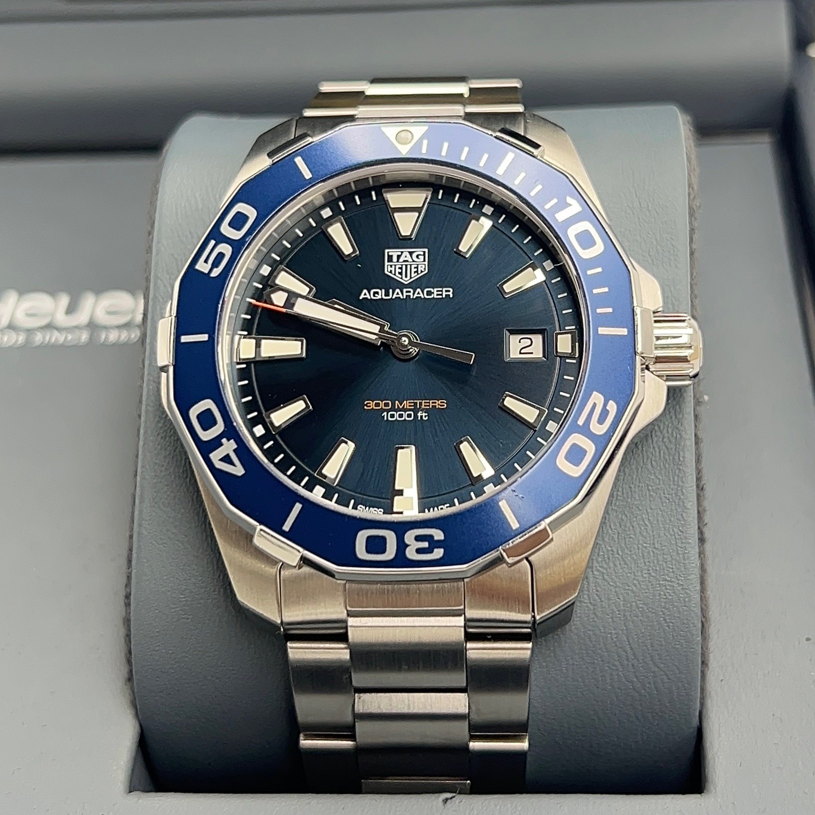 TAG Heuer Aquaracer 300M Blue WAY111C