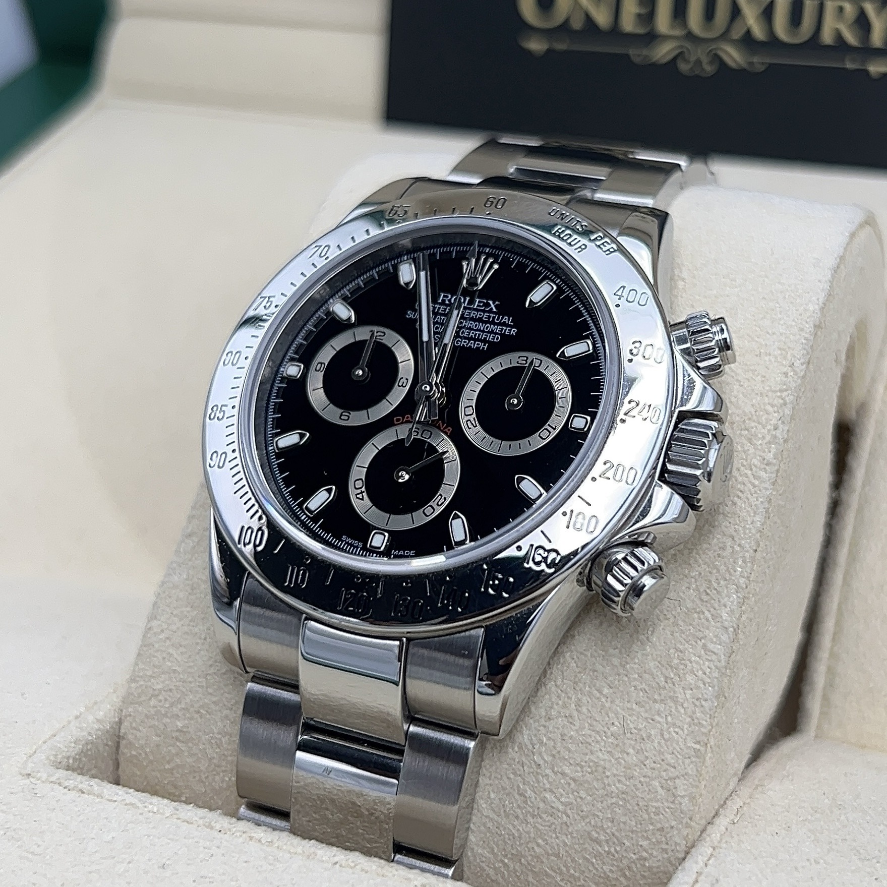 Rolex Daytona Ref. 116520 Black Dial 2008