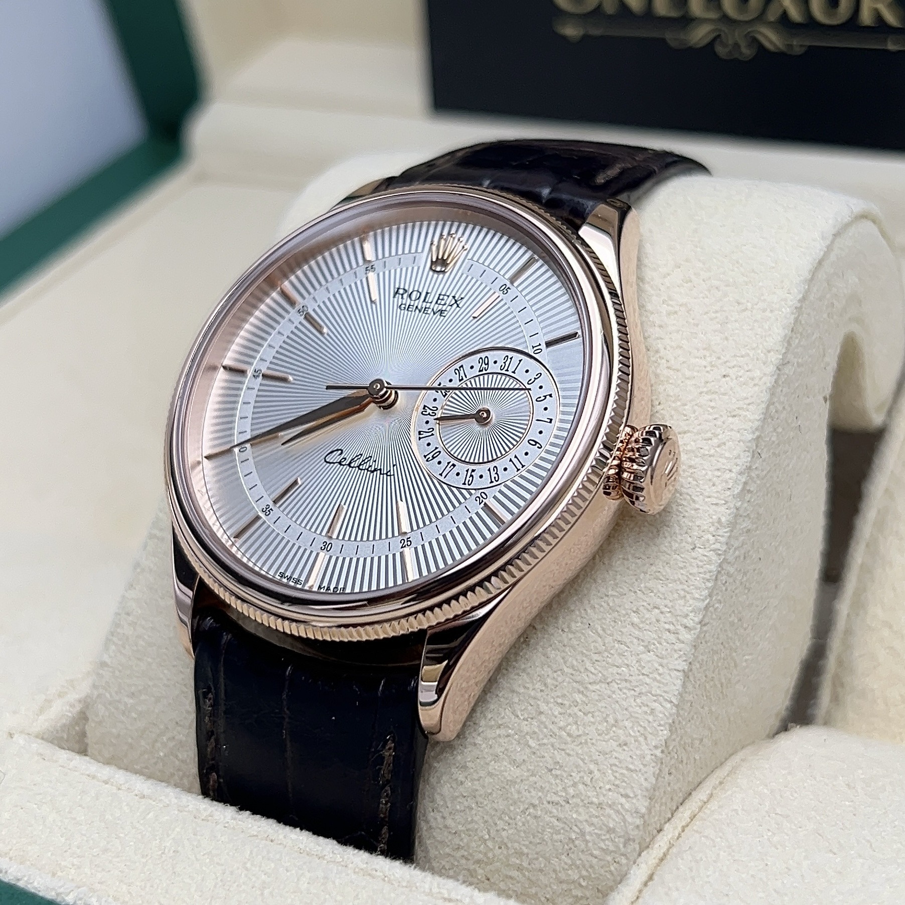 Rolex Cellini Date Rose Gold Ref. 50515