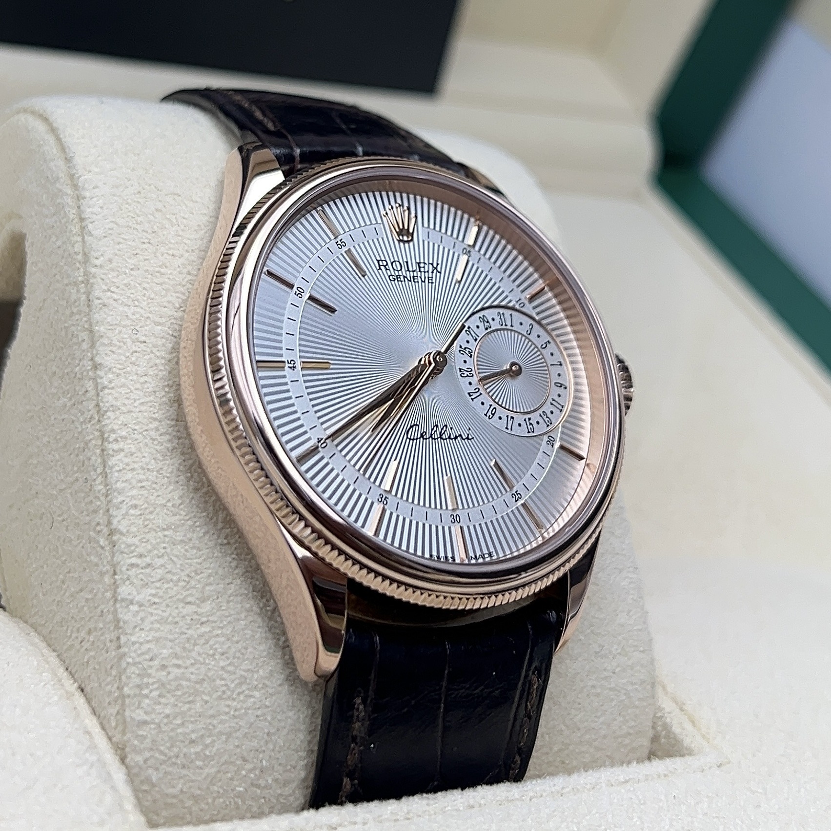 Rolex Cellini Date Rose Gold Ref. 50515