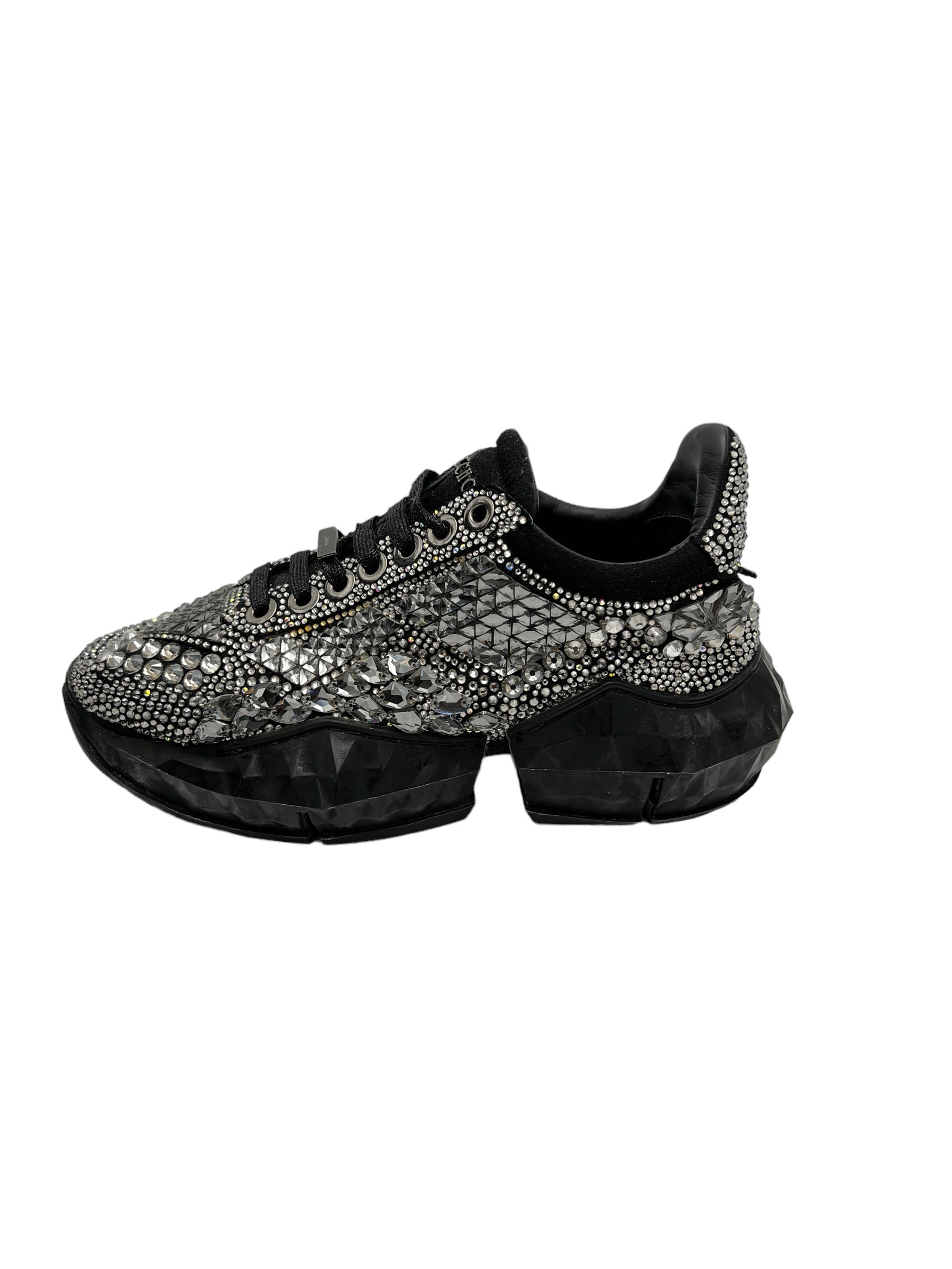 Jimmy Choo crystal Diamond Size 6