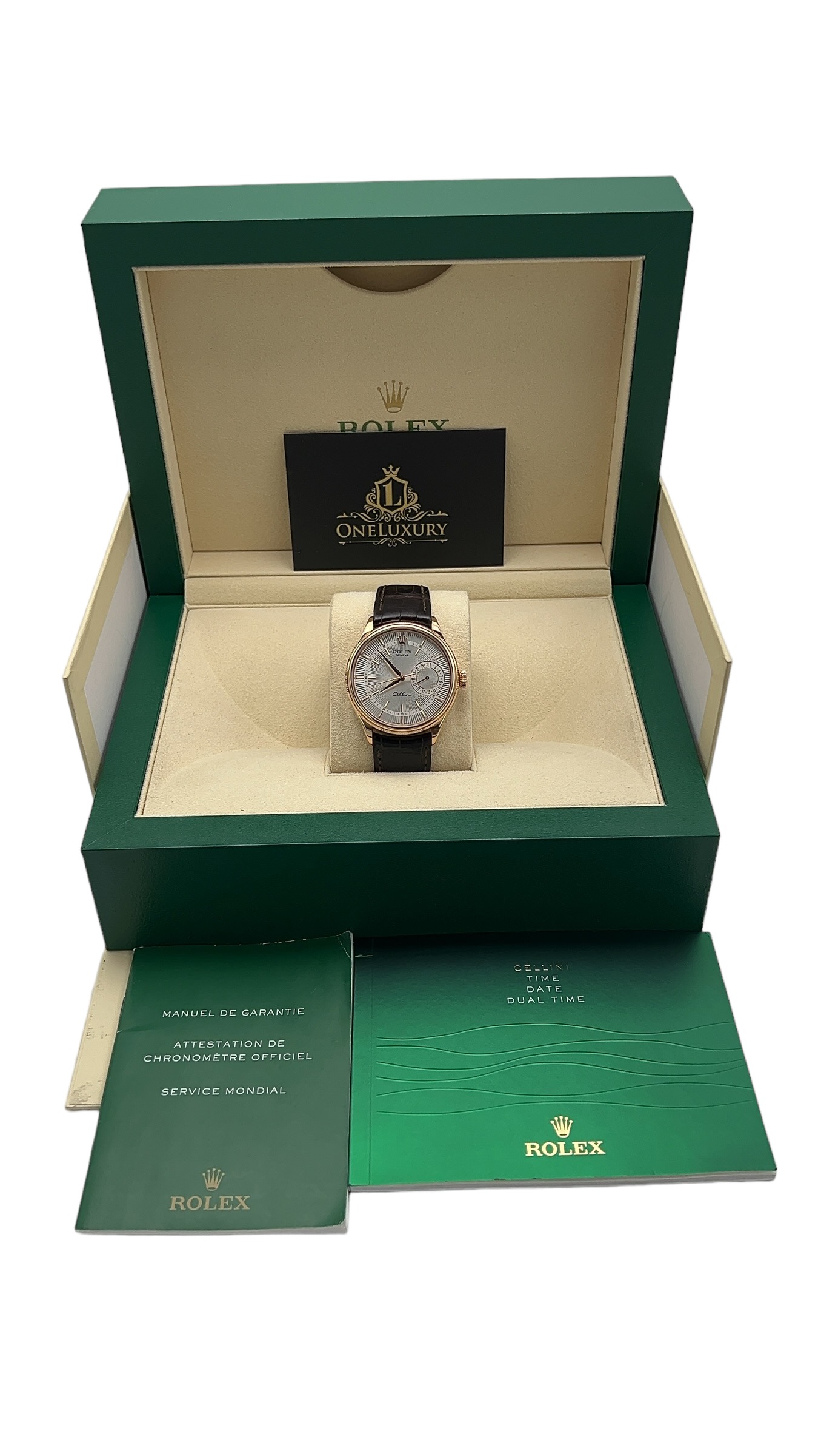 Rolex Cellini Date Rose Gold Ref. 50515