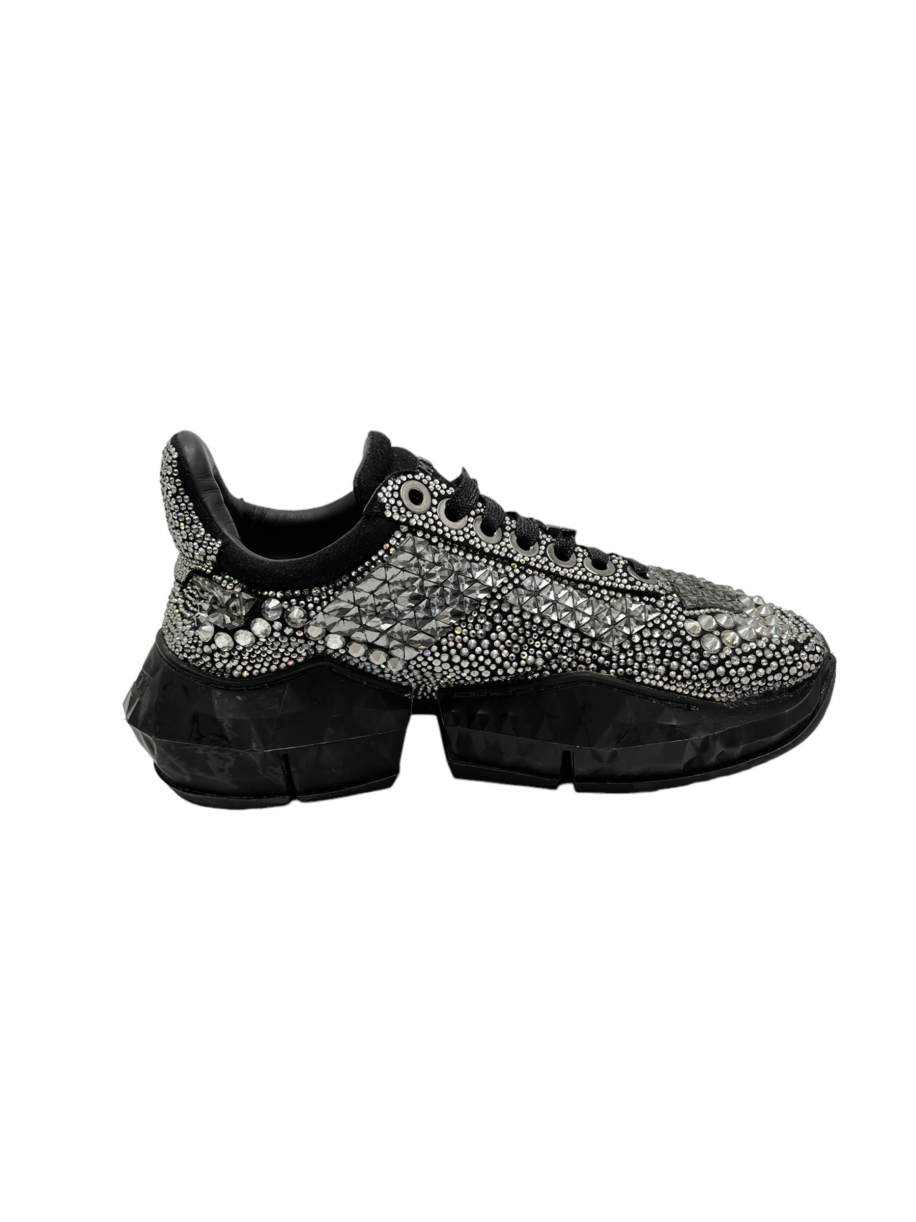 Jimmy Choo crystal Diamond Size 6