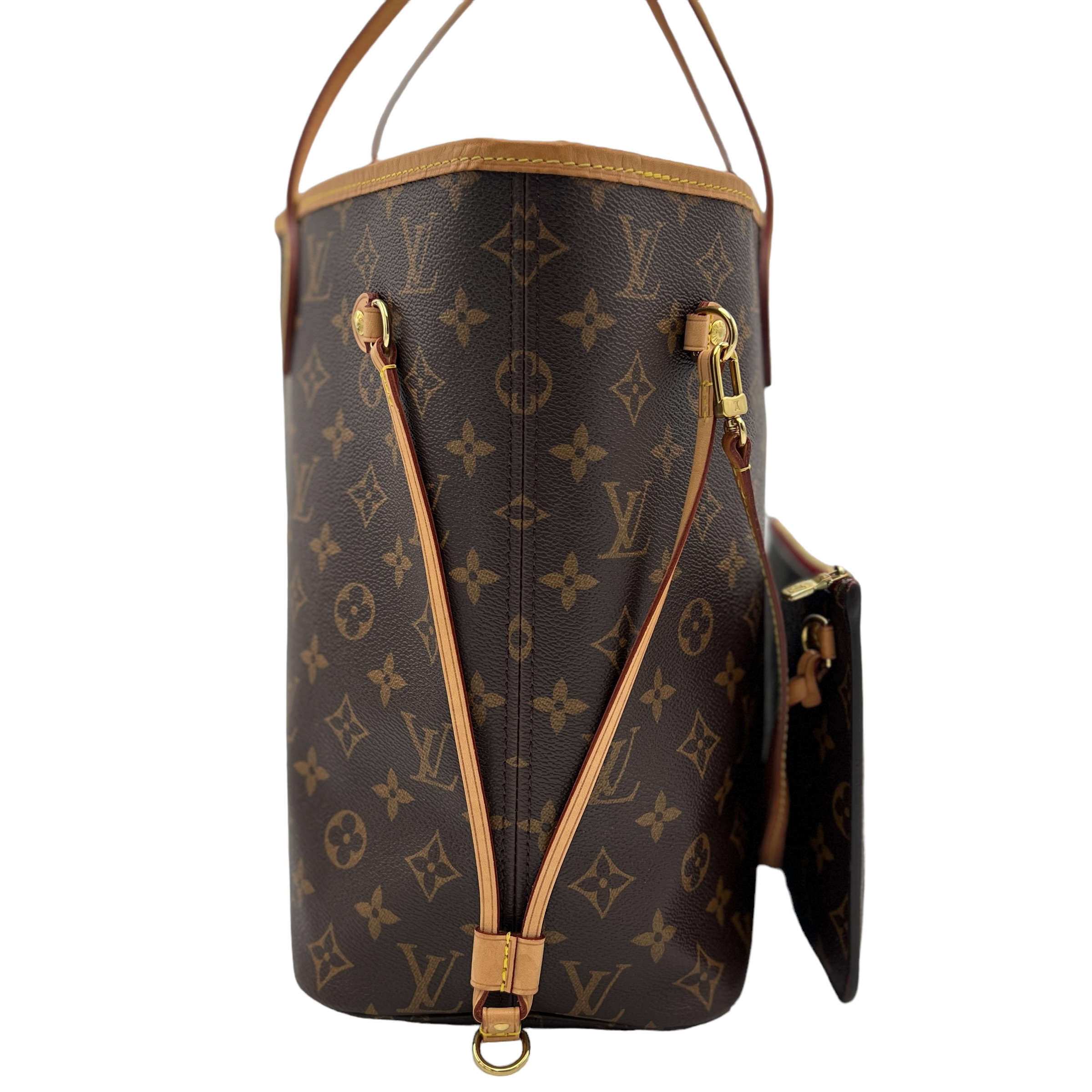 Louis Vuitton Neverfull Cerise MM Tote in Monogram Canvas