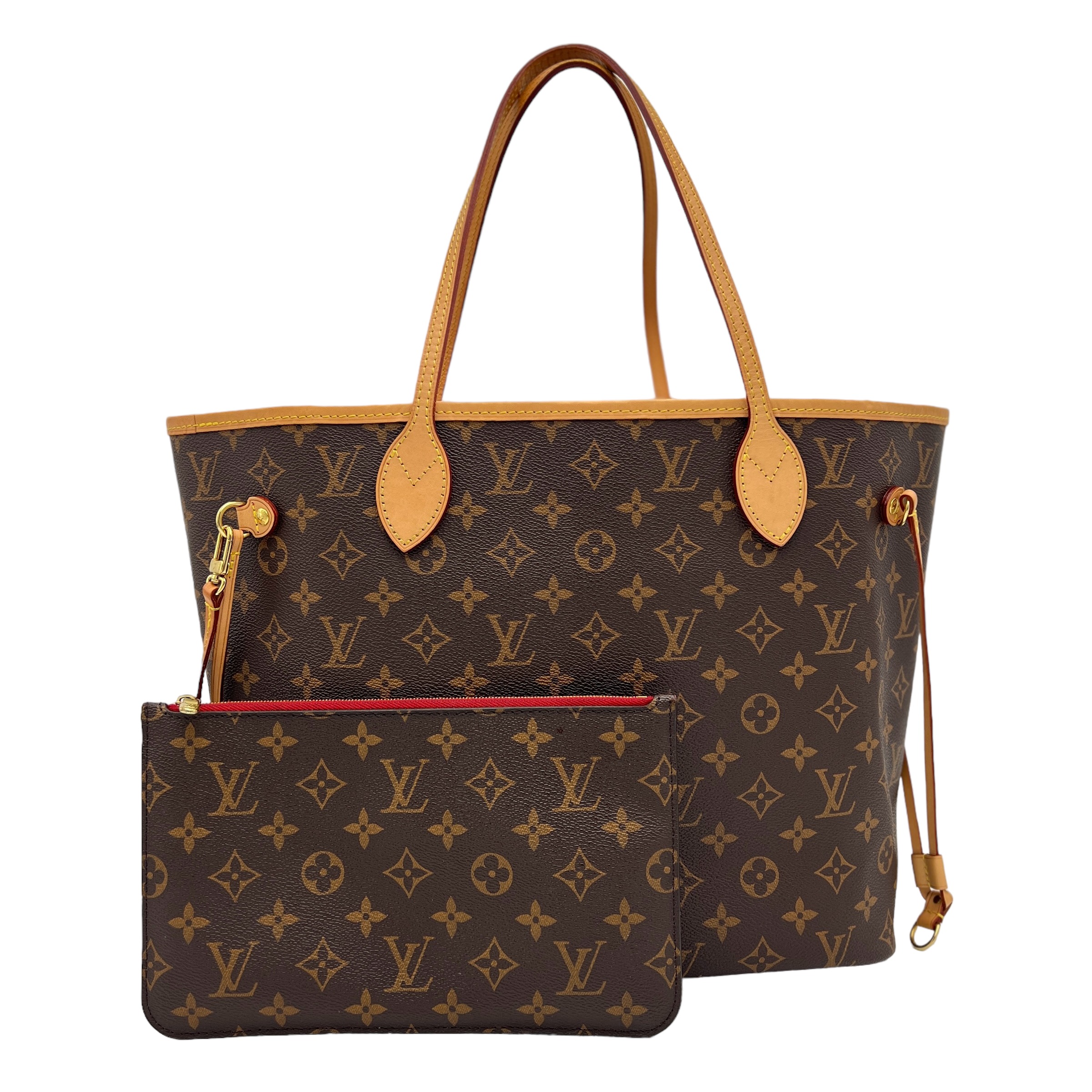 Louis Vuitton Neverfull Cerise MM Tote in Monogram Canvas