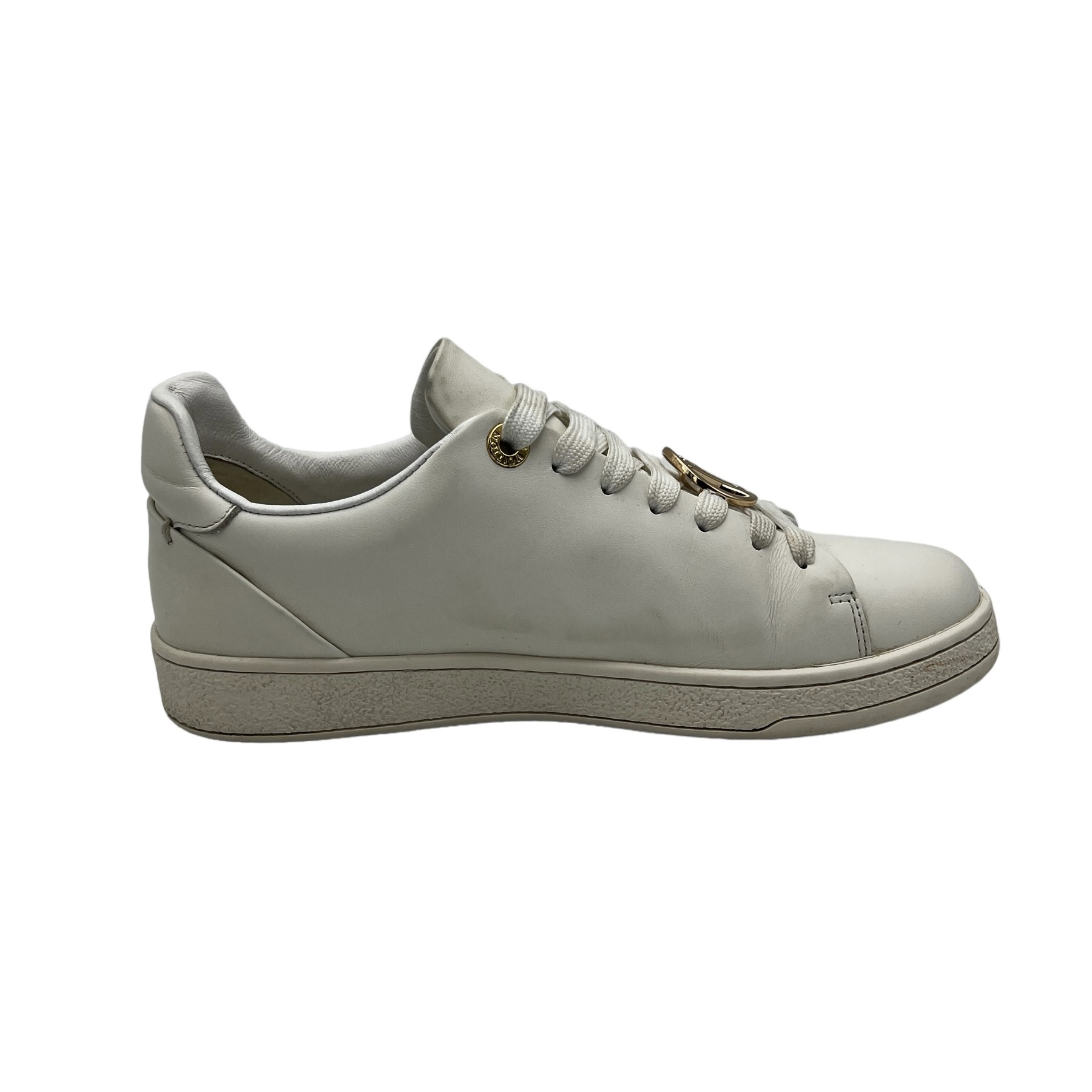 Louis Vuitton Frontrow Women White Sneakers Size 6