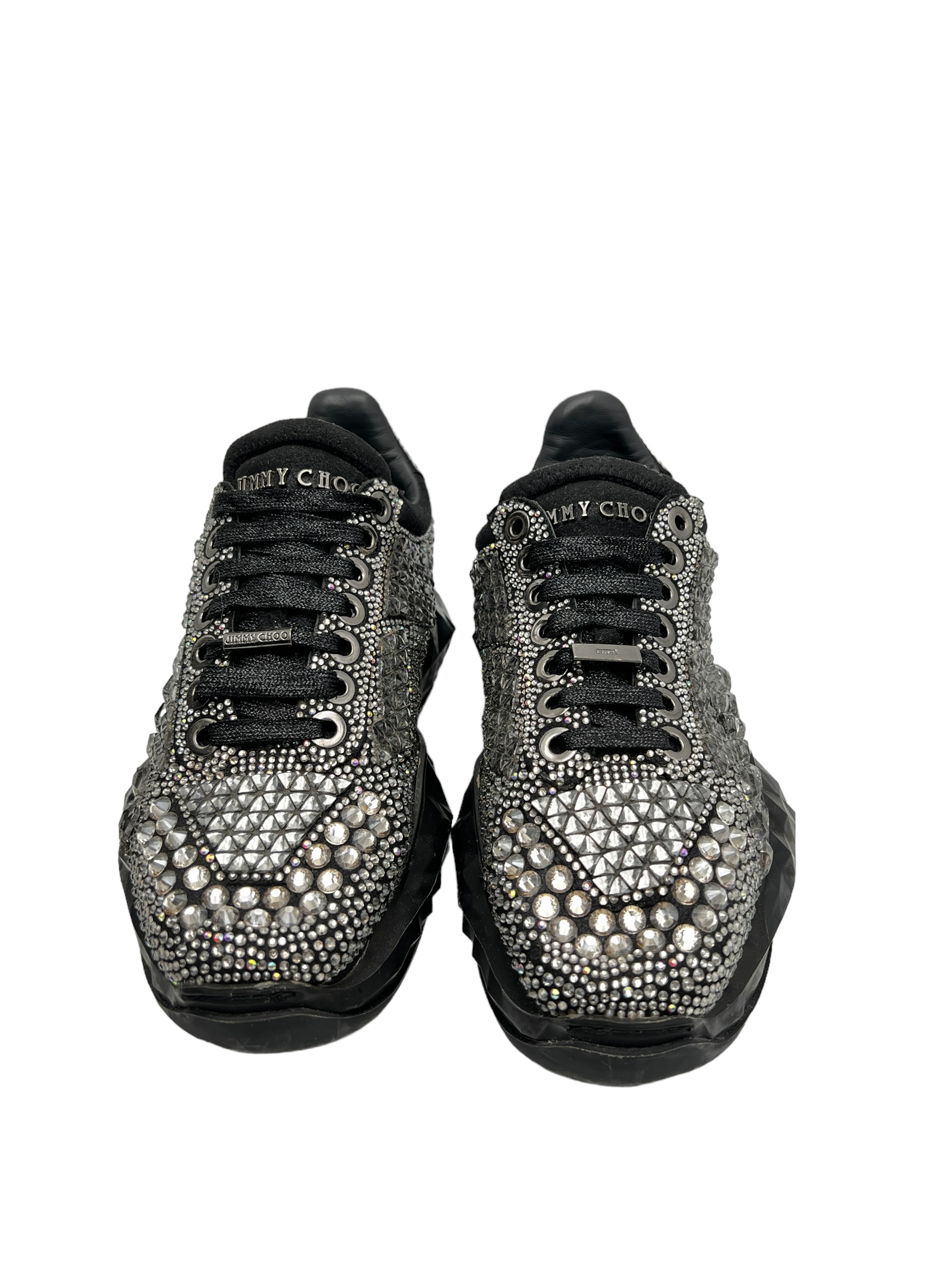 Jimmy Choo crystal Diamond Size 6