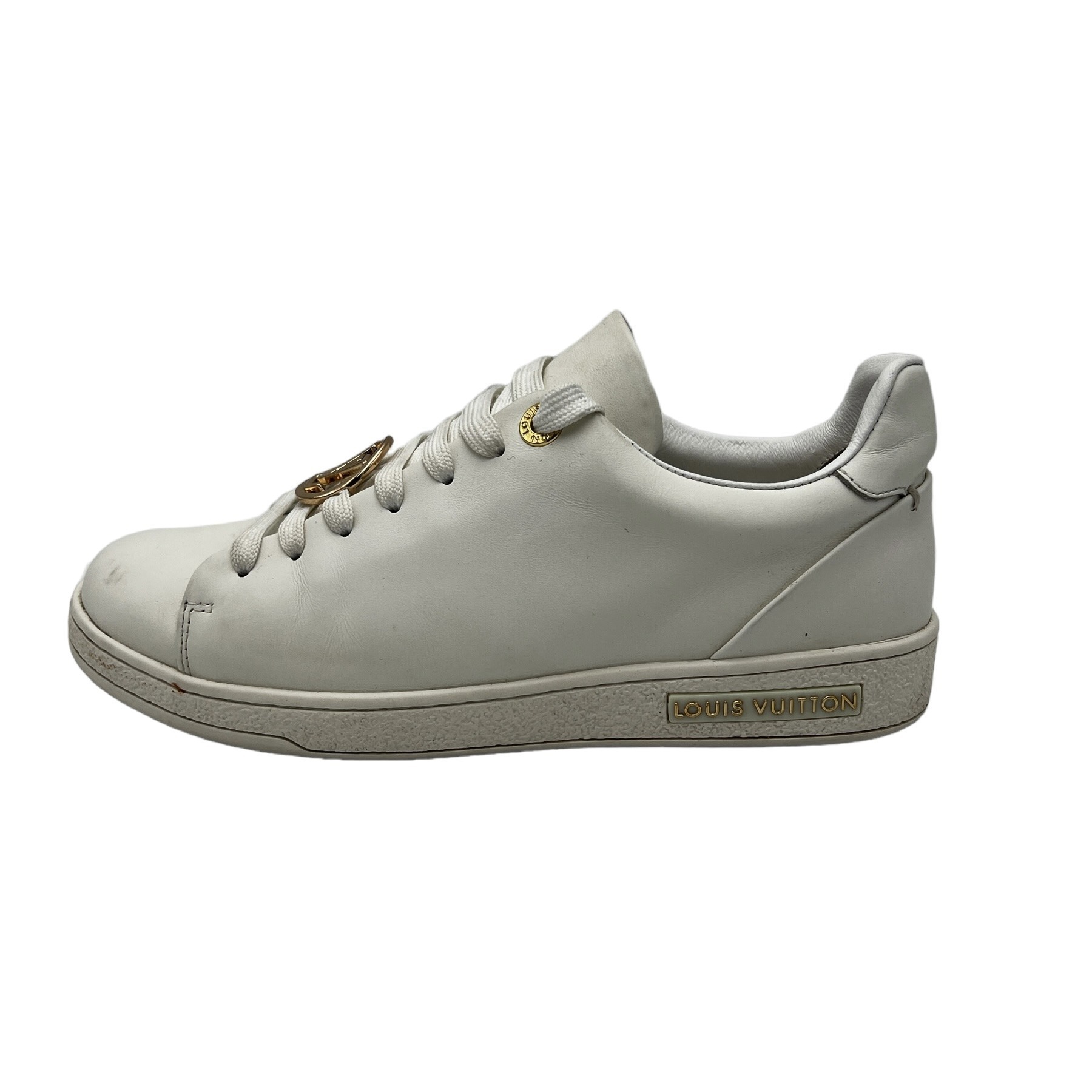 Louis Vuitton Frontrow Women White Sneakers Size 6