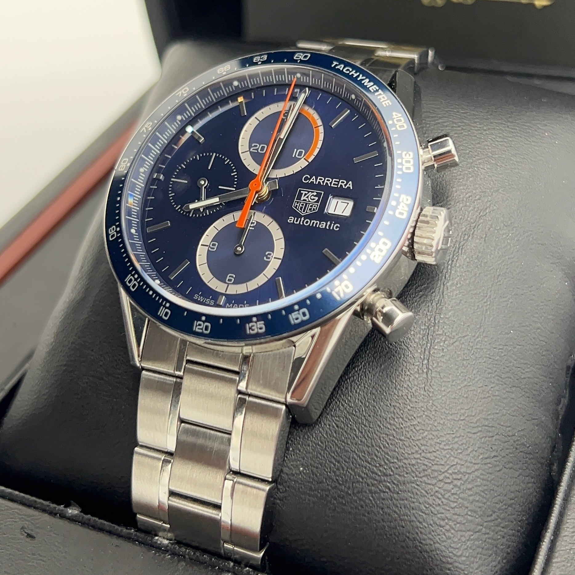 TAG Heuer Carrera Blue dial CV2015