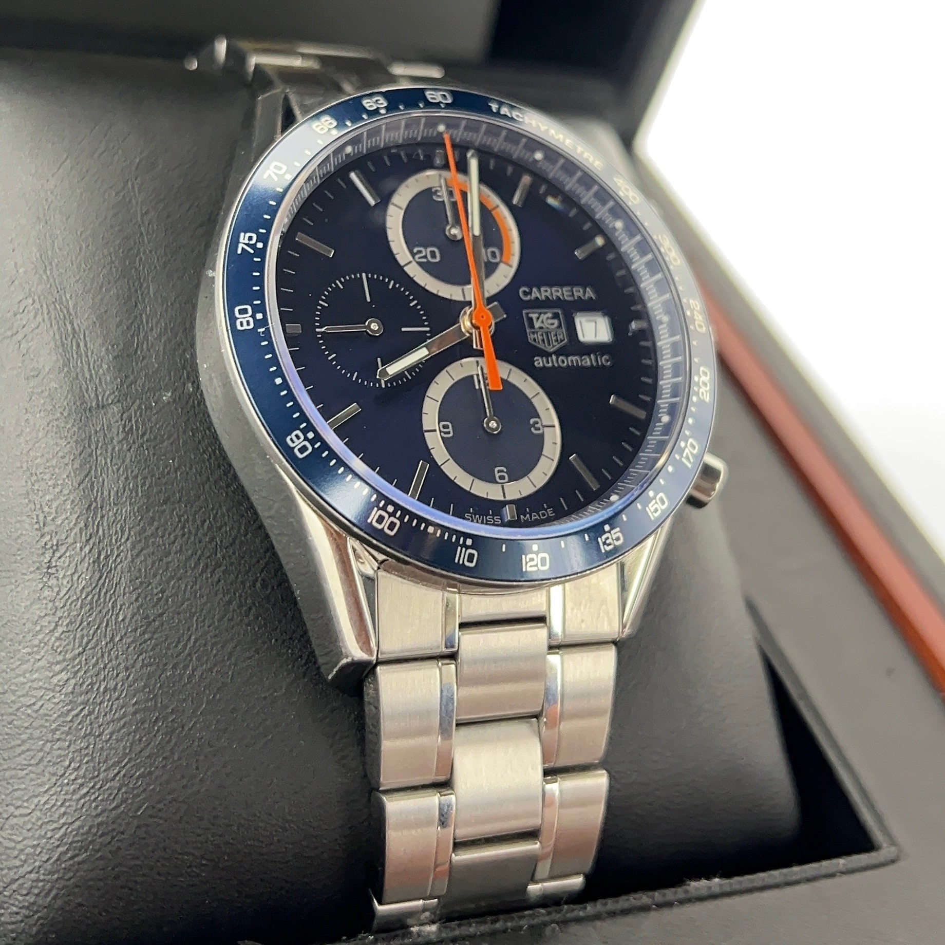 TAG Heuer Carrera Blue dial CV2015