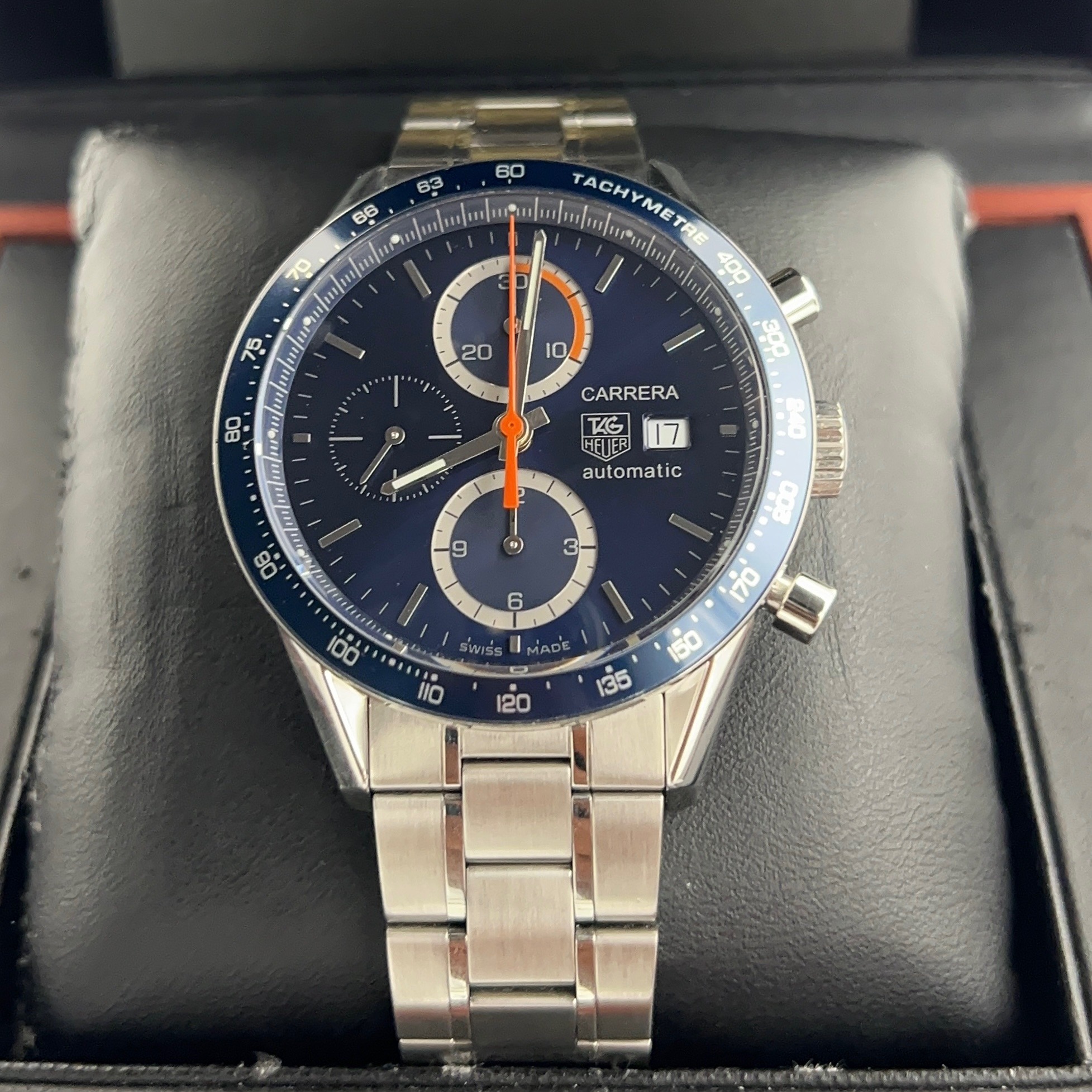 TAG Heuer Carrera Blue dial CV2015