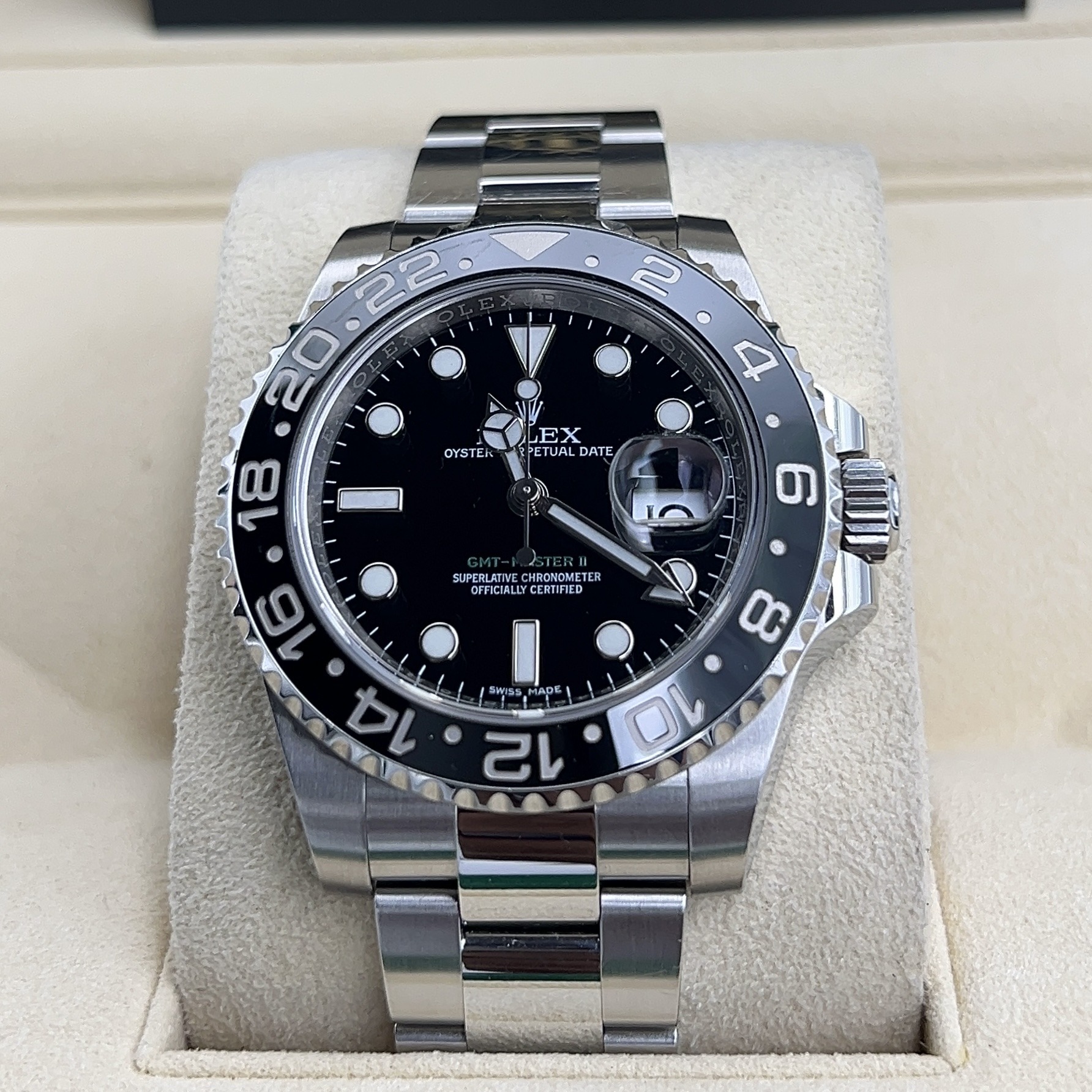 Rolex Black GMT Master II Ref. 116710LN
