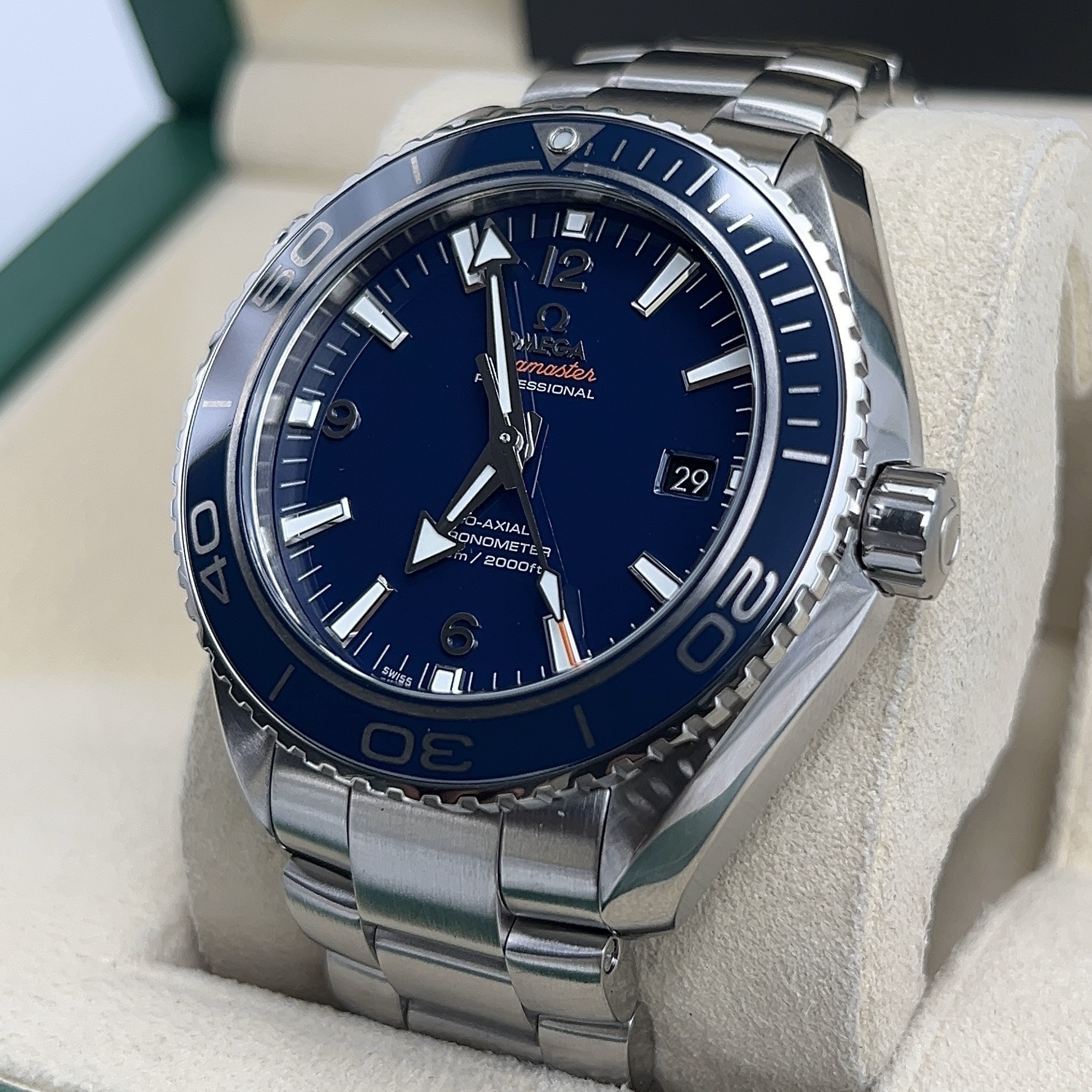 Omega Plant Ocean 45.5mm Titanium Ceramic Blue Automatic 232.90.46.21.03.001