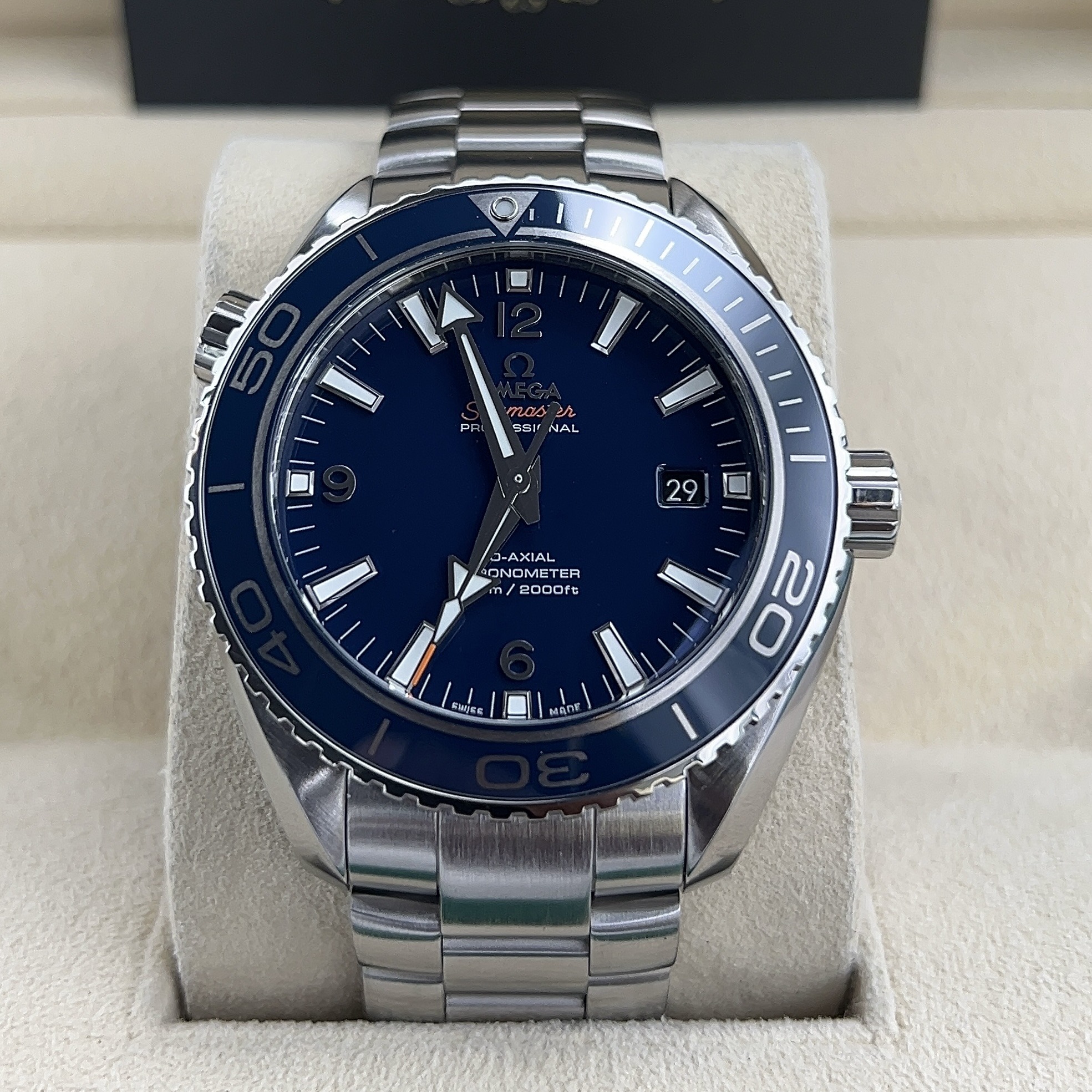Omega Plant Ocean 45.5mm Titanium Ceramic Blue Automatic 232.90.46.21.03.001