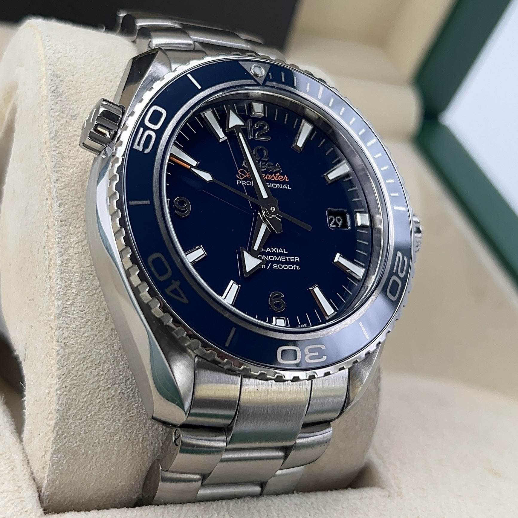 Omega Plant Ocean 45.5mm Titanium Ceramic Blue Automatic 232.90.46.21.03.001