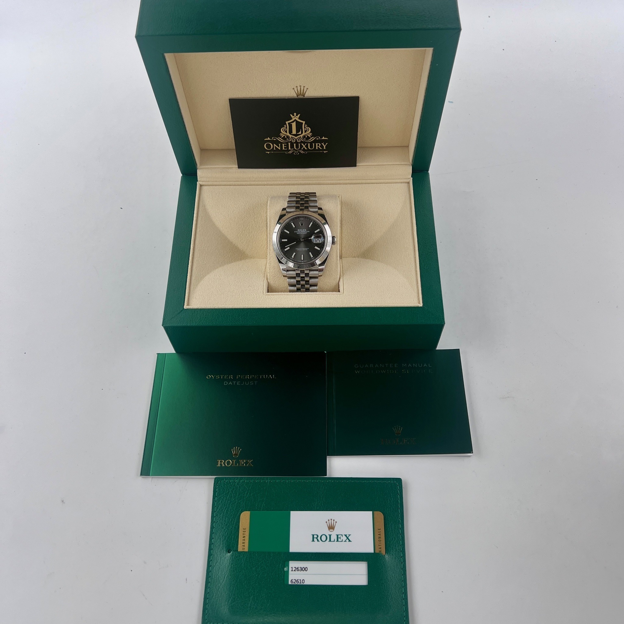 Rolex Datejust 41mm Slate Dial (126300) Jubilee - 2020