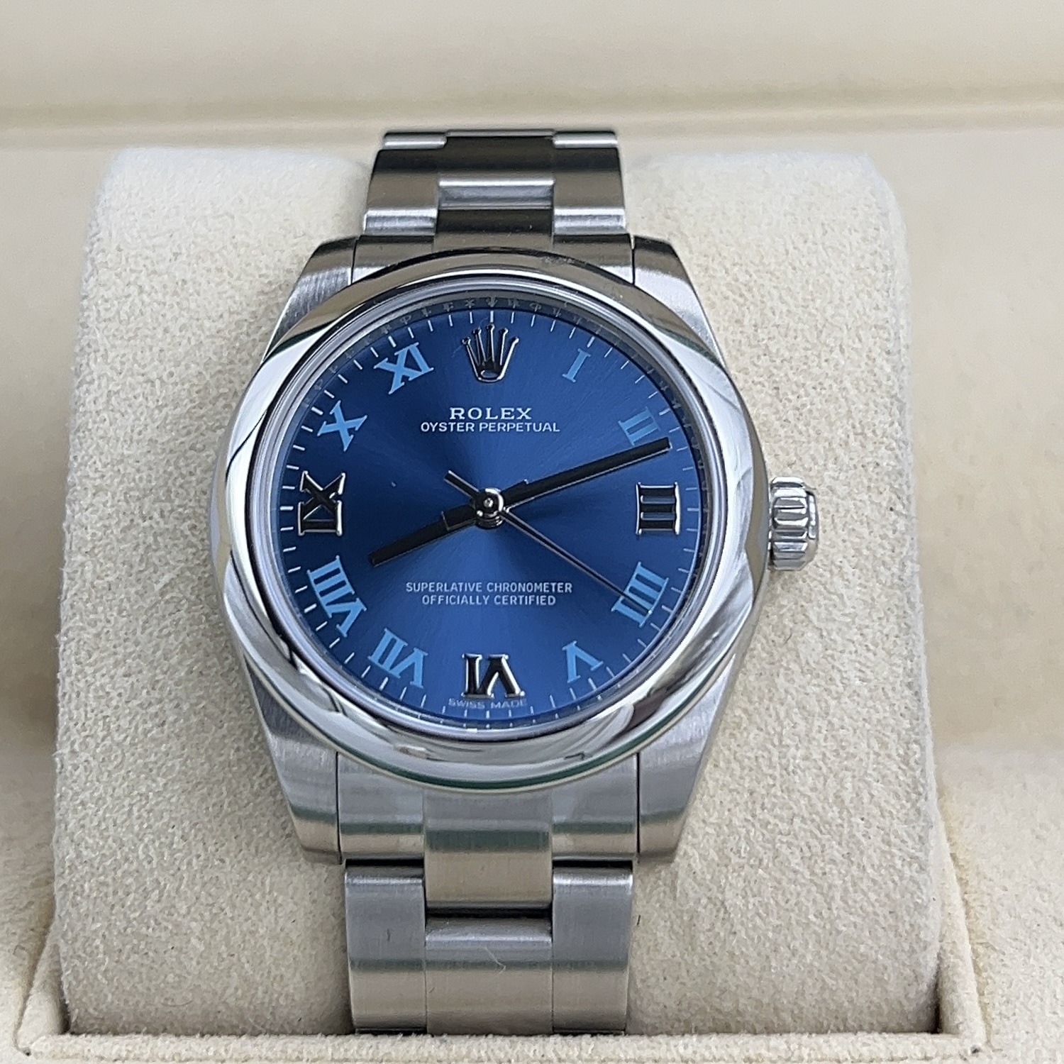 Rolex Oyster Perpetual 31 177200 Blue Dial