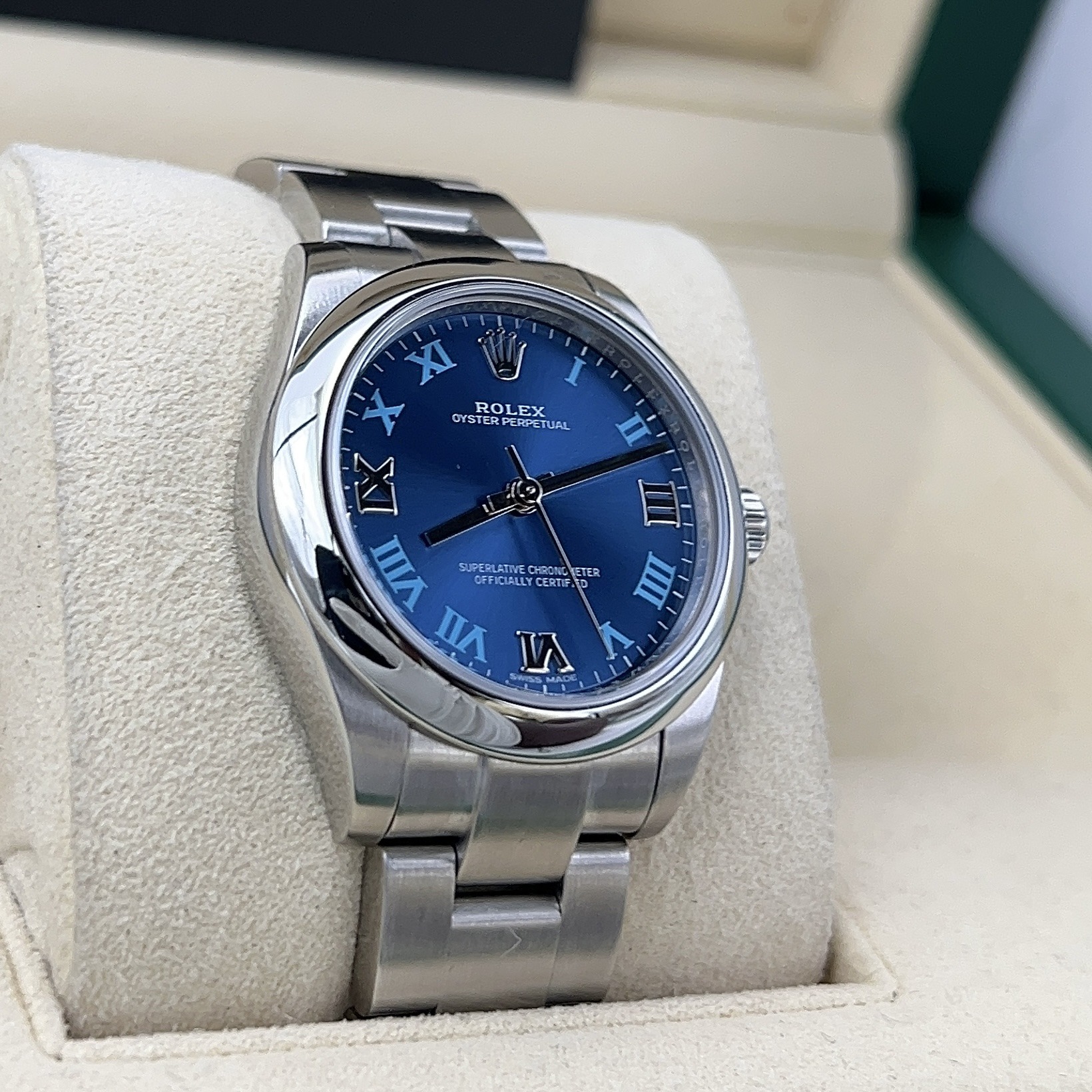 Rolex Oyster Perpetual 31 177200 Blue Dial