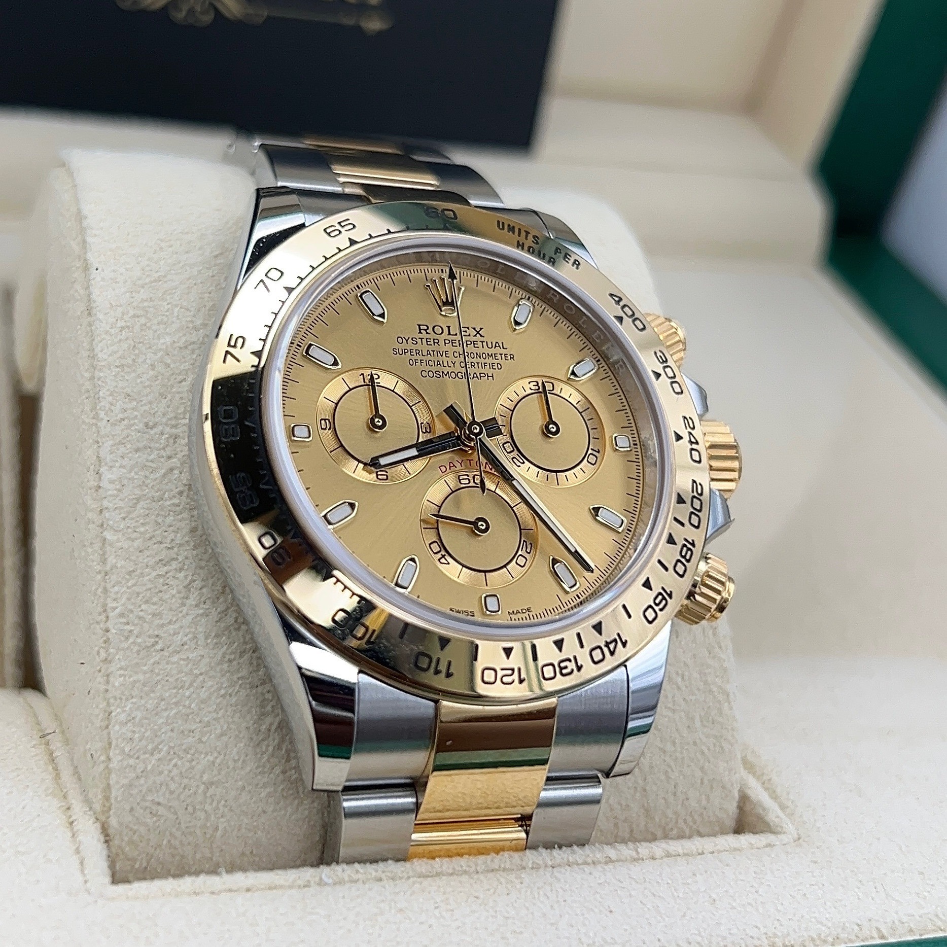 Rolex Daytona Two Tone 40mm White Dial ref. 116503 - Complete set 2023 - Unworn