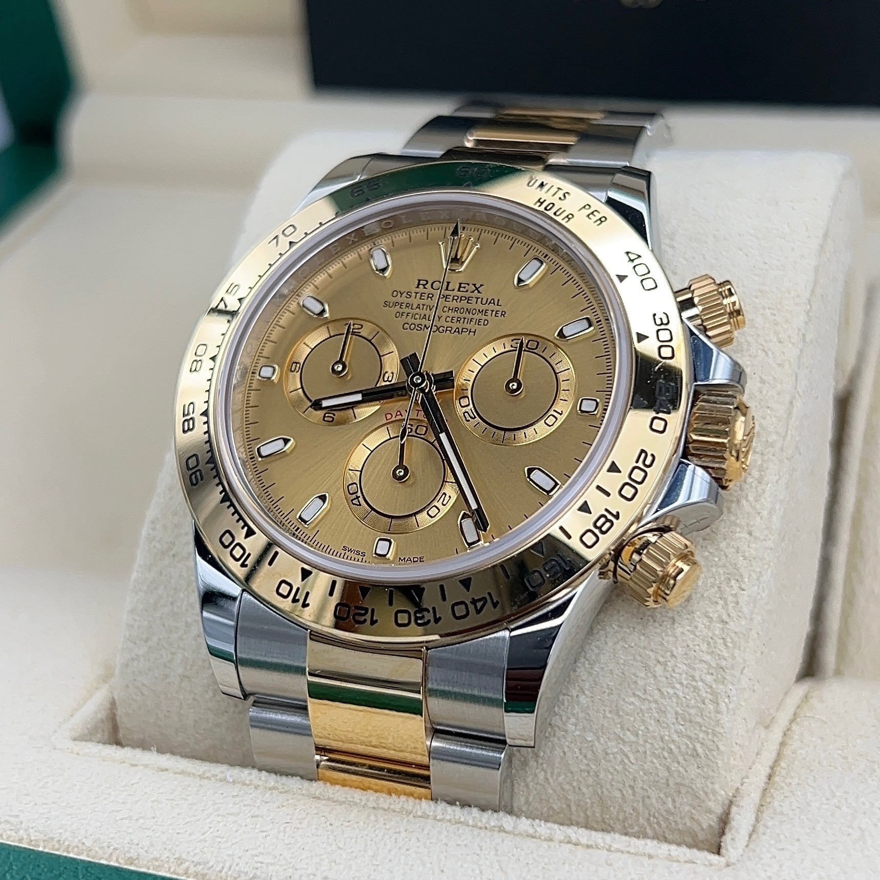 Rolex Daytona Two Tone 40mm White Dial ref. 116503 - Complete set 2023 - Unworn