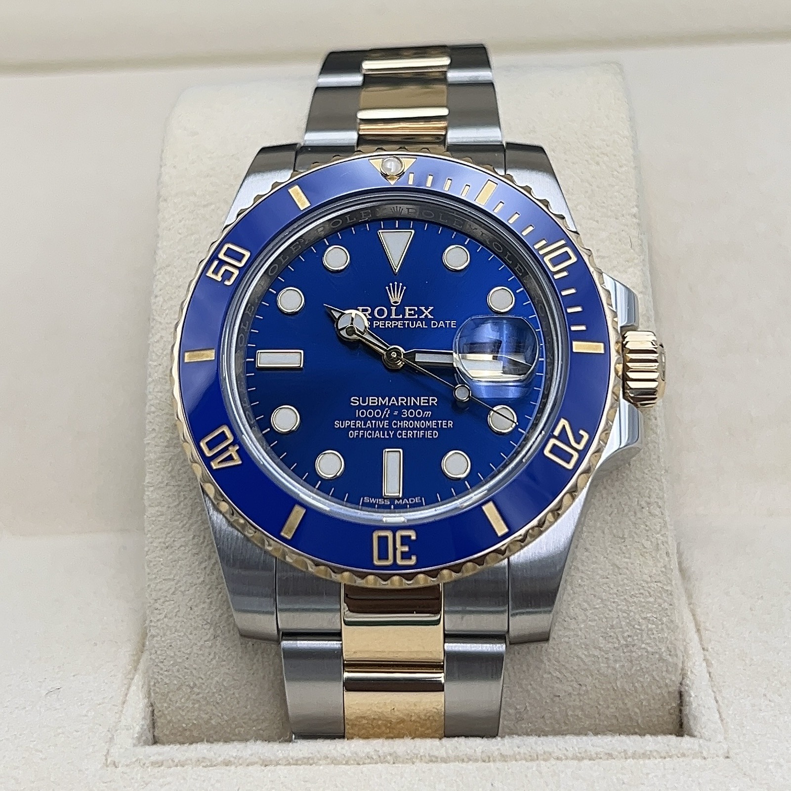 Rolex Submariner ref. 116613LB Ceramic 18k & Steel