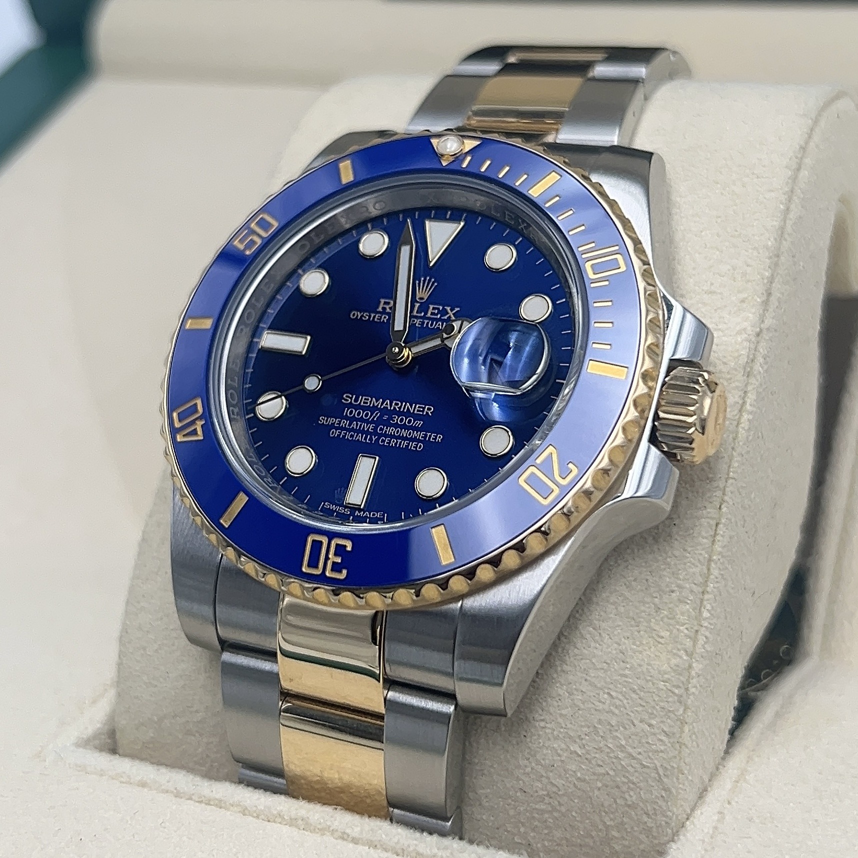 Rolex Submariner ref. 116613LB Ceramic 18k & Steel