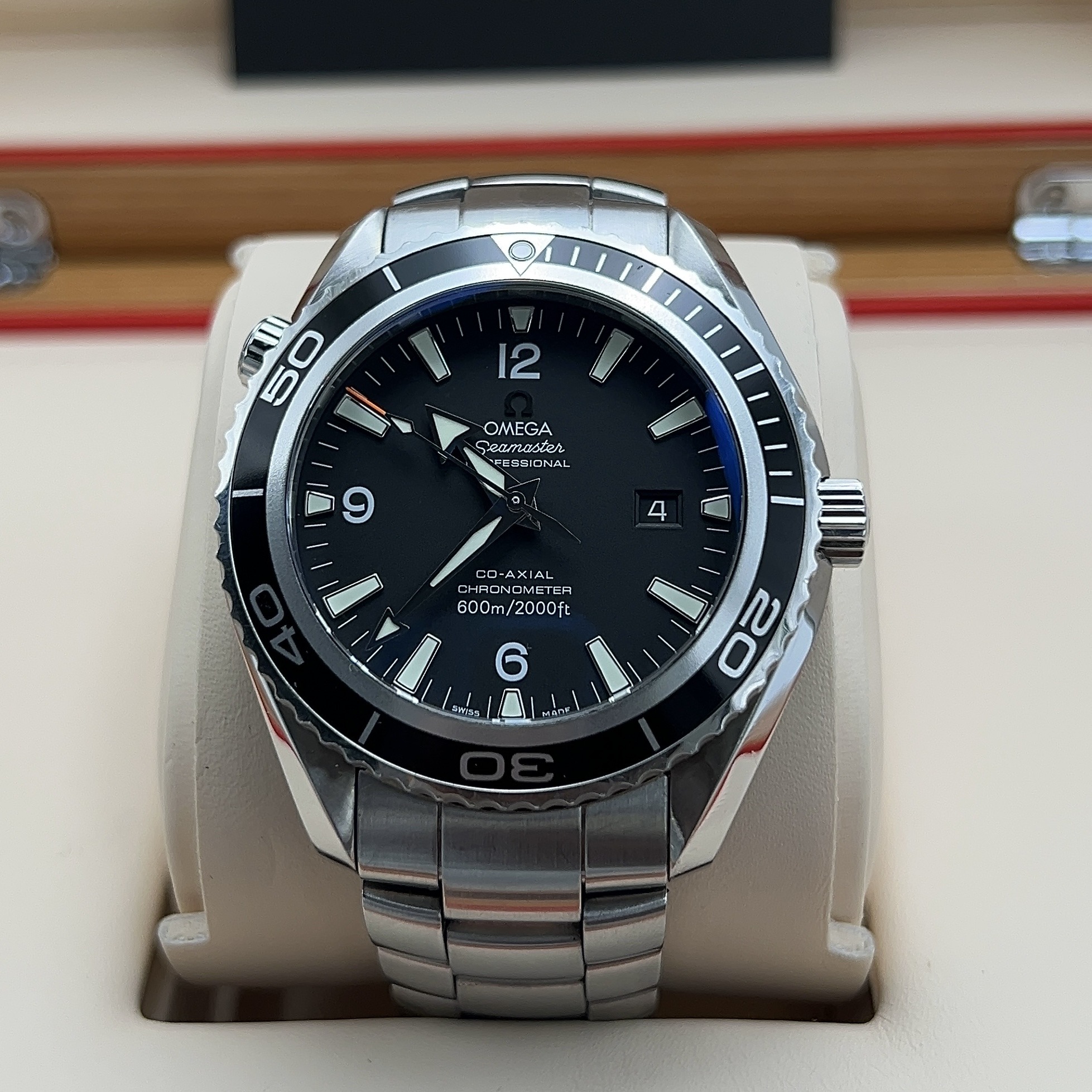 Omega Plant Ocean 45.5mm Steel Black Automatic 2900.50.81