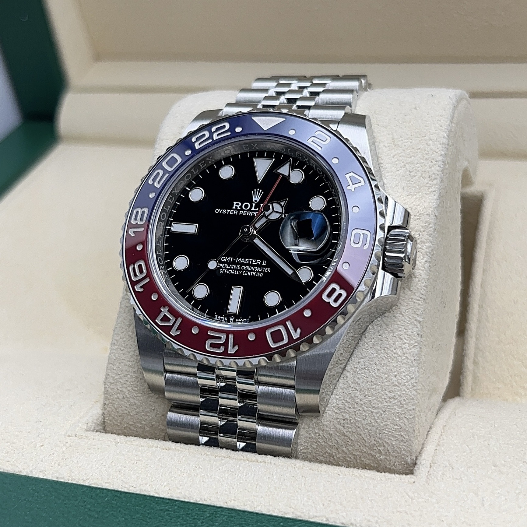 Rolex GMT-Master II Pepsi Jubilee Bracelet Ref: 126710BLRO