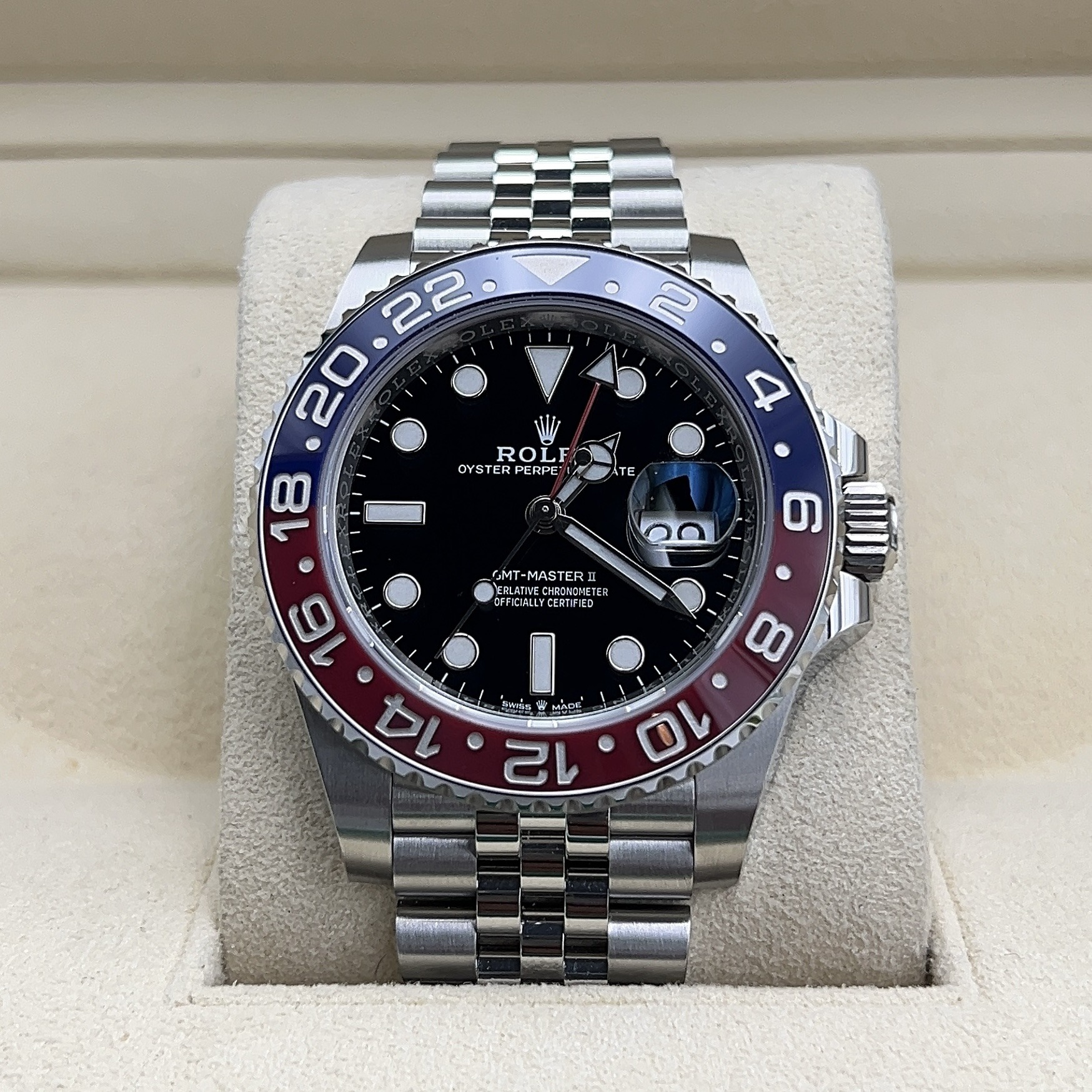 Rolex GMT-Master II Pepsi Jubilee Bracelet Ref: 126710BLRO
