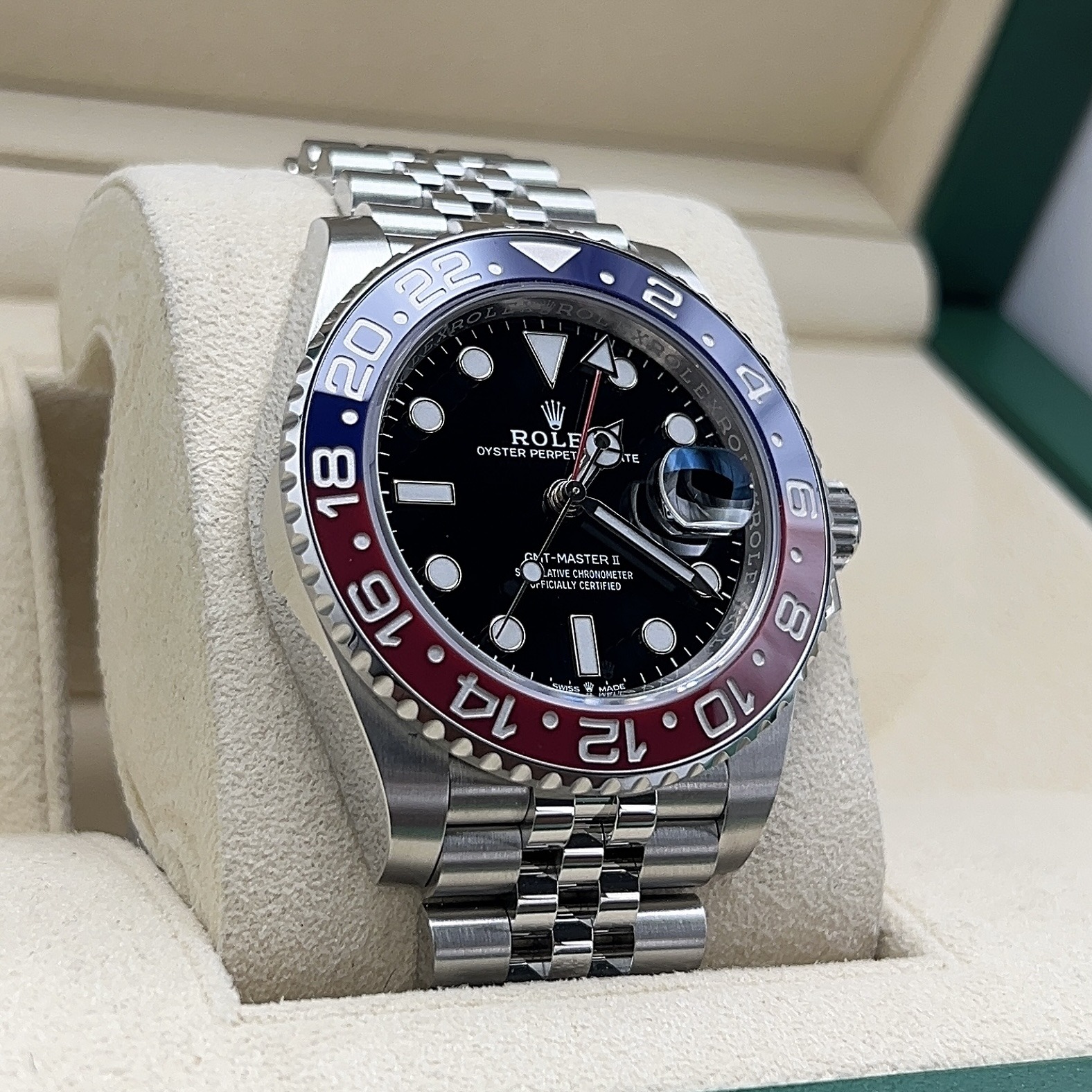Rolex GMT-Master II Pepsi Jubilee Bracelet Ref: 126710BLRO