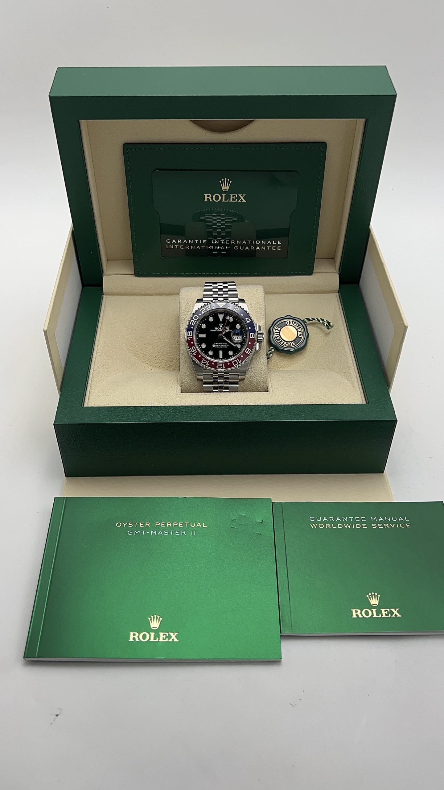 Rolex GMT-Master II Pepsi Jubilee Bracelet Ref: 126710BLRO