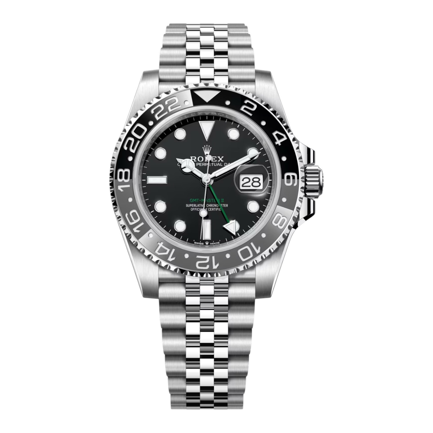 Rolex GMT-Master II Jubilee Bruce Wayne Ref: 126710GRNR