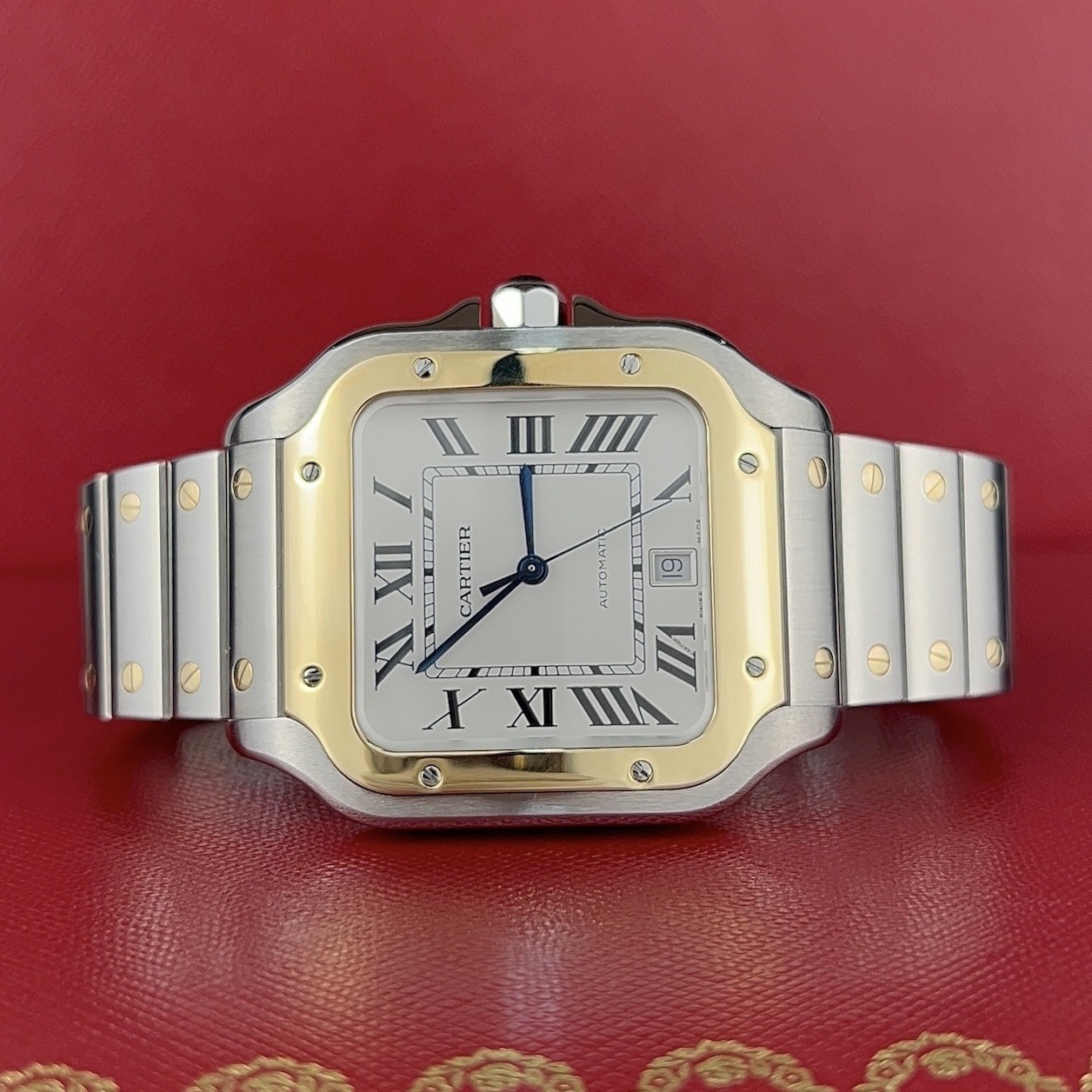 Cartier Santos de Cartier Large 40mm Two-Tone Ref: W2SA0009 (2022)