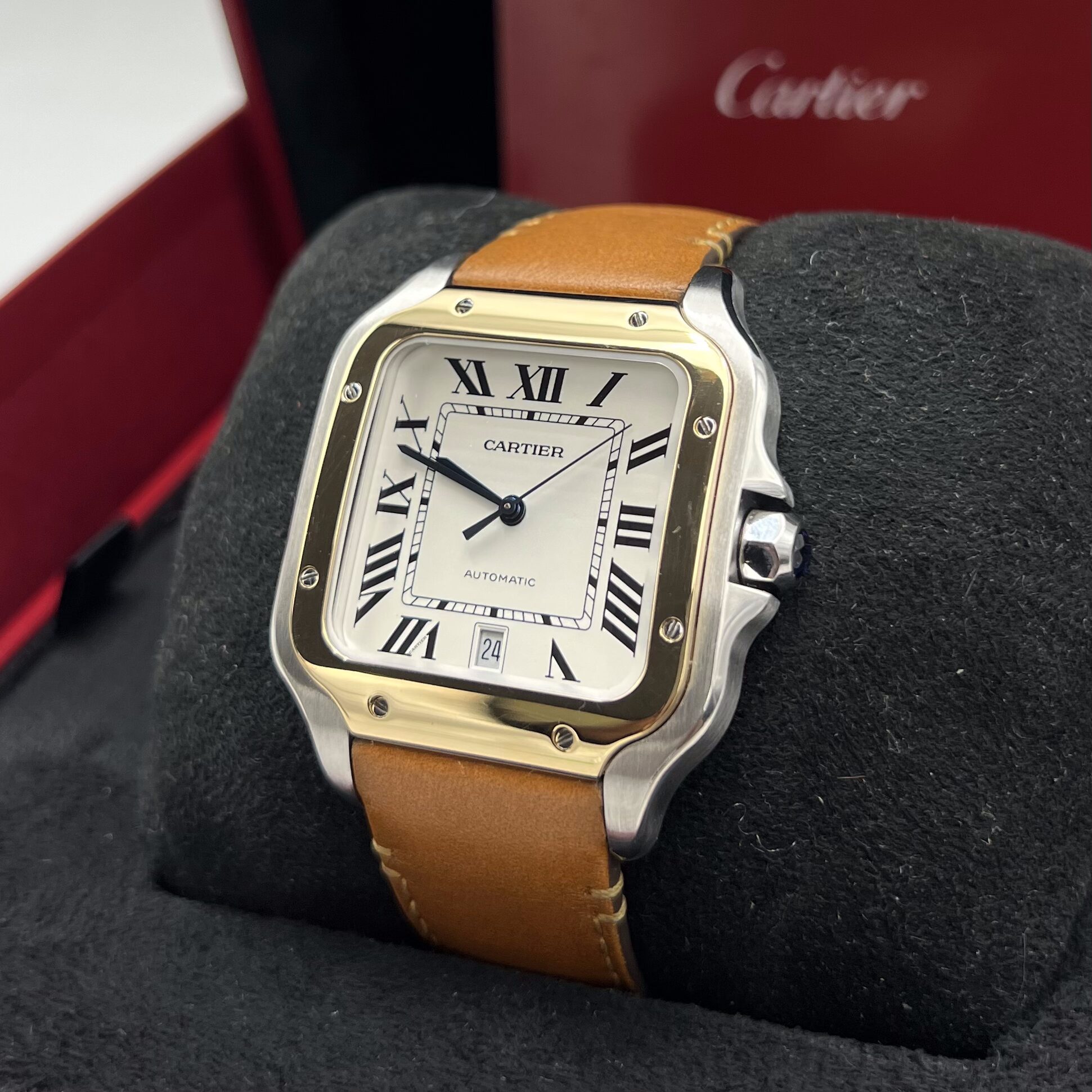 Cartier Santos de Cartier Large 40mm Two-Tone Ref: W2SA0009 (2022)