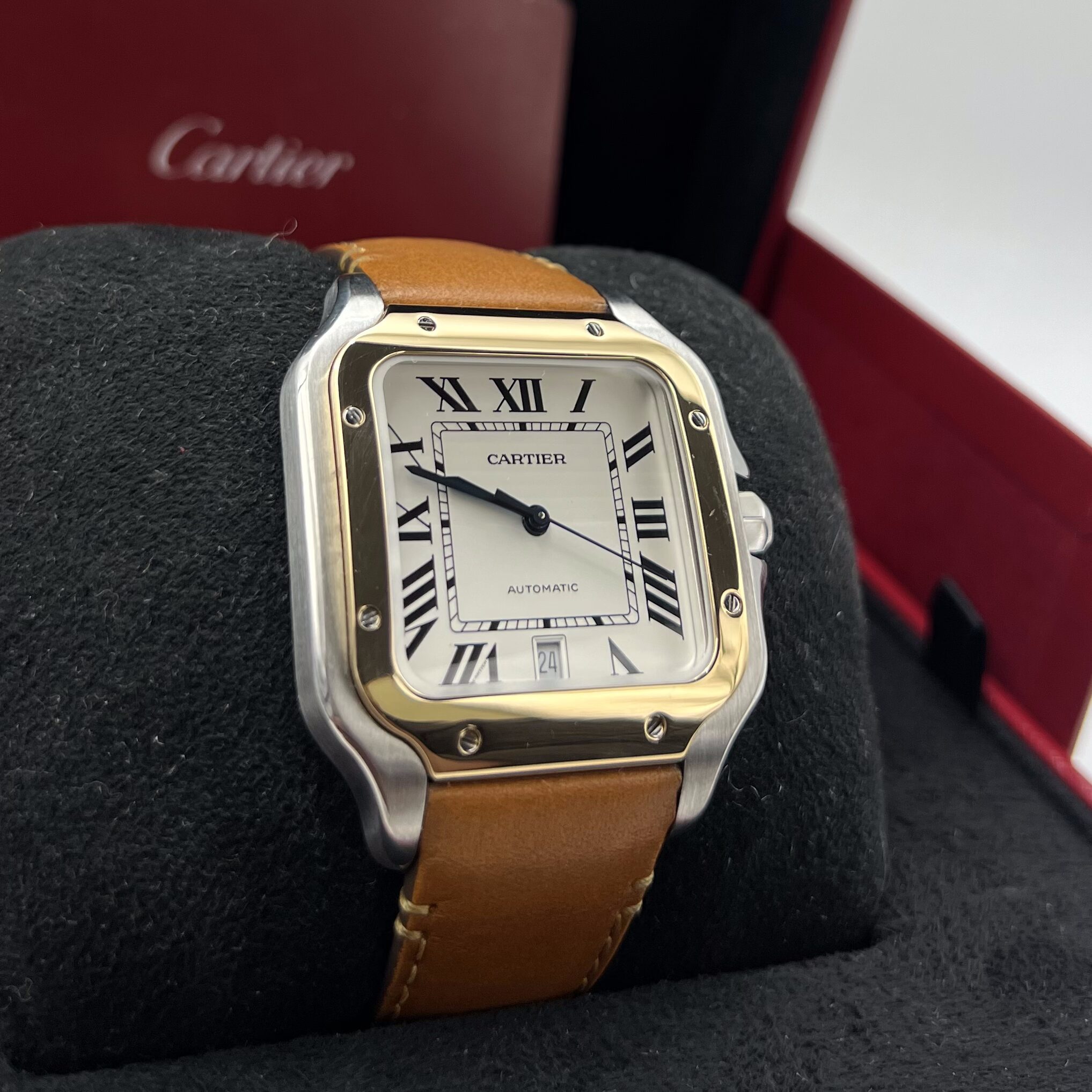 Cartier Santos de Cartier Large 40mm Two-Tone Ref: W2SA0009 (2022)