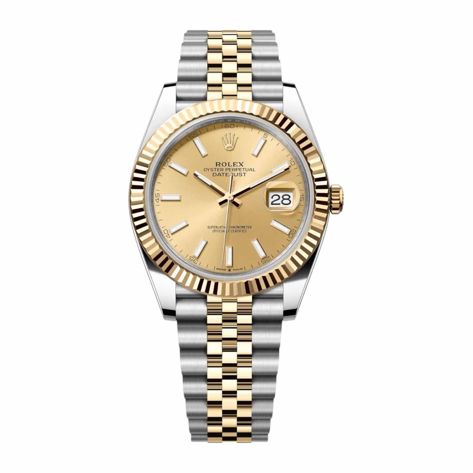 Rolex Datejust 41mm Champagne Dial Jubilee Ref: 126333
