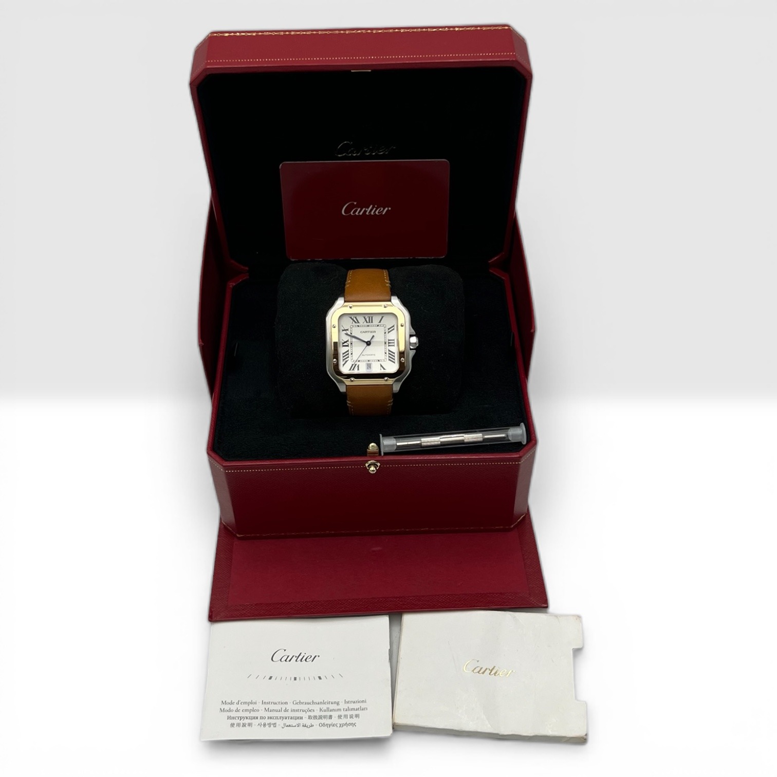 Cartier Santos de Cartier Large 40mm Two-Tone Ref: W2SA0009 (2022)