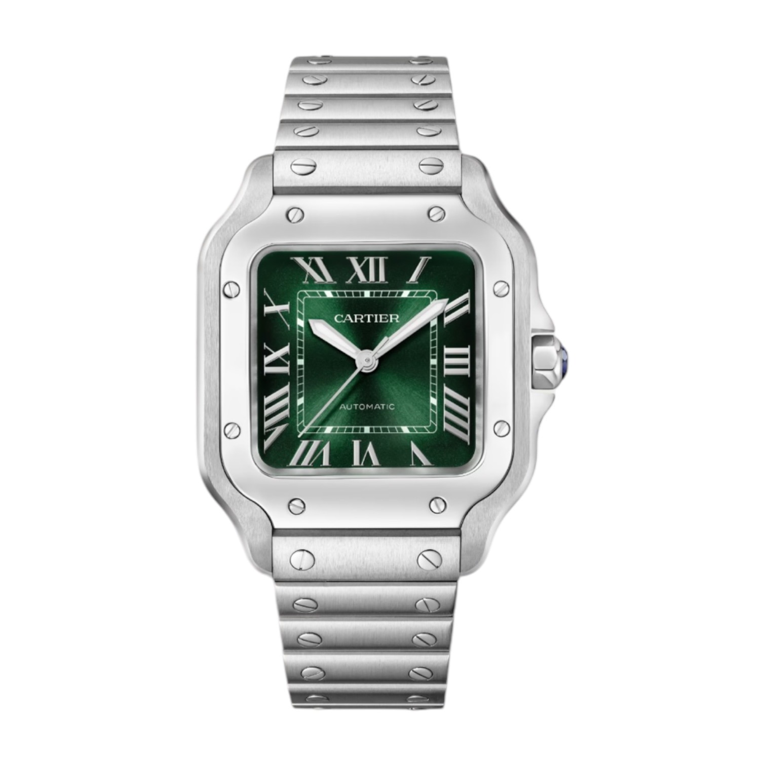 Cartier Santos De Cartier Green Dial Large Ref: WSSA0062